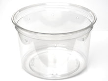 Load image into Gallery viewer, Deli Cup Vented NO LID Super Clear 4.5", 10-Pack