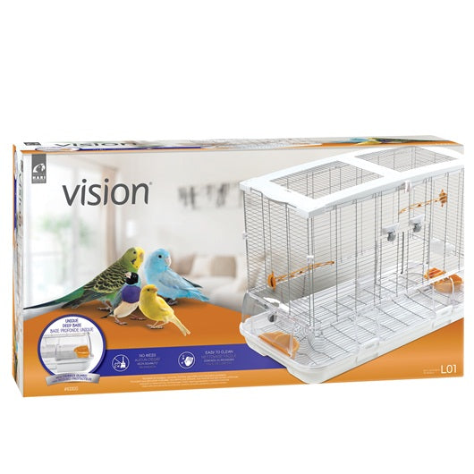 Vision Bird Cage for Large Birds, Single Height – Northern Gecko Inc