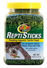 Load image into Gallery viewer, Zoo Med ReptiSticks Floating Aquatic Turtle Food