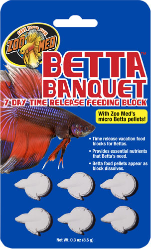 Zoo Med Betta Banquet, Day Release Feeding Block – Northern