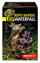 Load image into Gallery viewer, Zoo Med Repti Rapids LED Waterfall, Wood Style