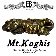 Load image into Gallery viewer, Custom Hand-Painted Leachianus Locale Sculptures by Emily Burke Artwork