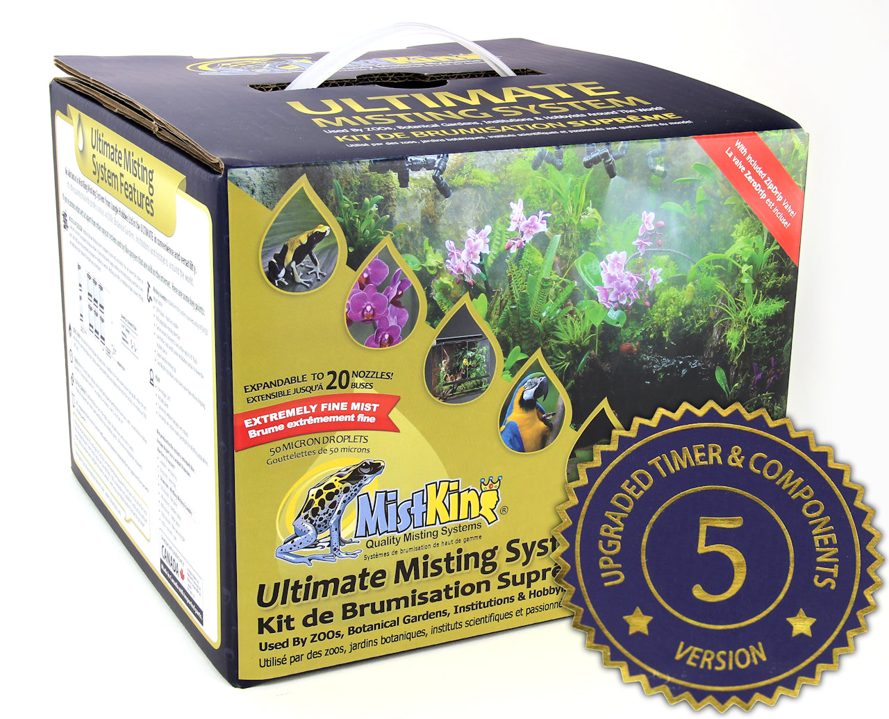 餌やり・水やり用品 Ultimate Mistking System MistKing Ultimate Misting System v5.0 – Northern Gecko Inc