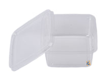 Load image into Gallery viewer, Square Vented Deli Cup with Lid Super Clear, 10-Pack