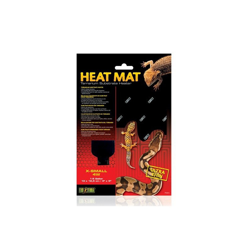 にゃんこ　EXOTERRA Reptile Thermo 4個セット Exo Terra Heat Mat Terrarium Substrate Heater – Northern Gecko Inc