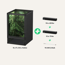 Load image into Gallery viewer, Leap Habitat Terrarium 15 x 17 x 24"