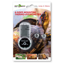 Load image into Gallery viewer, ReptiZoo 4-Sides Mounting Digital Thermo-Hygrometer