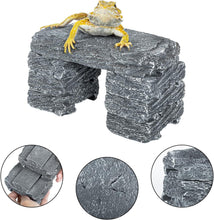 Load image into Gallery viewer, ReptZoo Multi-Function Slate Stones (7-Piece)