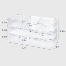 Load image into Gallery viewer, ReptiZoo Acrylic Display Case with Multiple Compartments