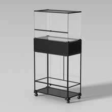 Load image into Gallery viewer, ReptiZoo Deluxe Terrarium Stacker with Front Sliding Door