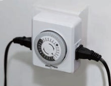 Load image into Gallery viewer, ReptiZoo Timer Plug In Mechanical 24 Hour 2 Socket