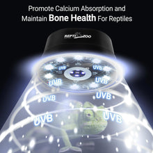 Load image into Gallery viewer, ReptiZoo Low Profile UVB LED Dimming Fixture 6W