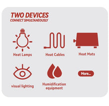 Load image into Gallery viewer, ReptiZoo Proportional (PID) Thermostat and Timer Controller