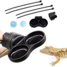 Load image into Gallery viewer, Pangea MicroDish - Branch Mount Kit - Gecko Feeding Dish - Dual Extra Small