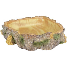 Load image into Gallery viewer, Komodo Polyresin Wood Corner Bowl