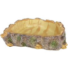 Load image into Gallery viewer, Komodo Polyresin Wood Corner Bowl