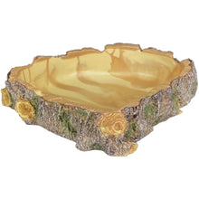 Load image into Gallery viewer, Komodo Polyresin Wood Corner Bowl