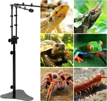 Load image into Gallery viewer, ReptiZoo Height Adjustable Clip OR Standing Dome Lamp Bracket