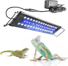 Load image into Gallery viewer, ReptiZoo Reptile Ultra-Thin LED \ UVB Lighting Hood