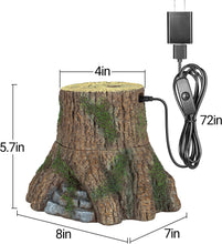 Load image into Gallery viewer, ReptiZoo Reptile Tree Trunk Humidifier 1L
