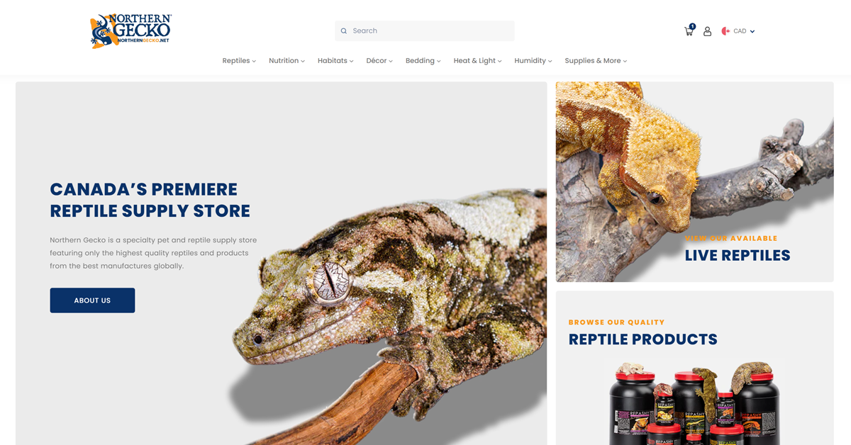 Reptile hotsell specialty store