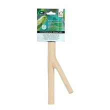 Load image into Gallery viewer, HARI Coffee Wood Branch Bird Perch
