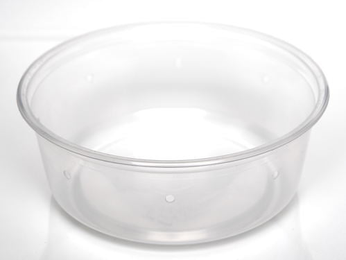 Deli Cup Vented NO LID Slightly Opaque 4.5", 10-Pack