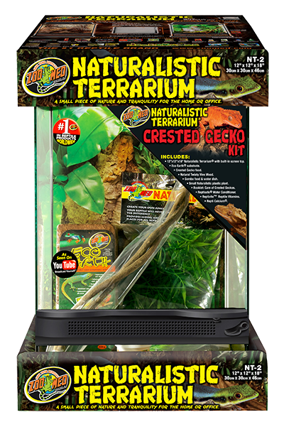 Zoo Med Crested Gecko Kit, 12x12x18"
