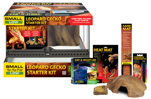 Terra Terrarium Crested Gecko Terrarium Kit Exo Terra Leopard