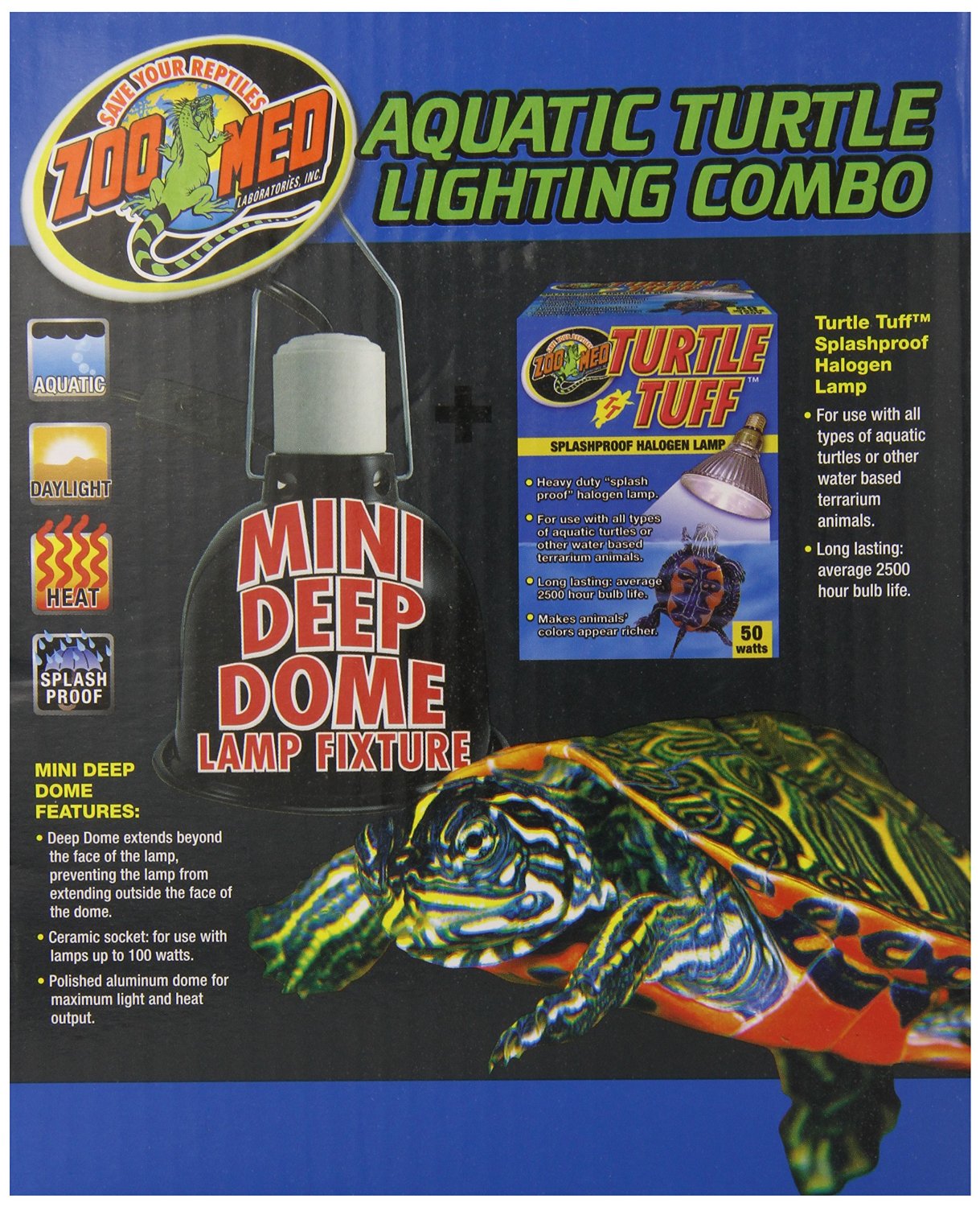 Zoo Med Aquatic Turtle Lighting Combo – Northern Gecko Inc