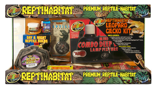 Zoo Med ReptiHabitat Leopard Gecko Kit