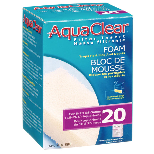 AquaClear 20 Foam Filter Insert