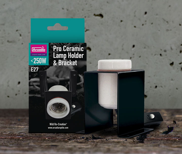 Arcadia Ceramic Lamp Holder Bracket Pro & Bracket