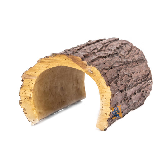 AquaGlobe Reptile Ceramic Log Hideout