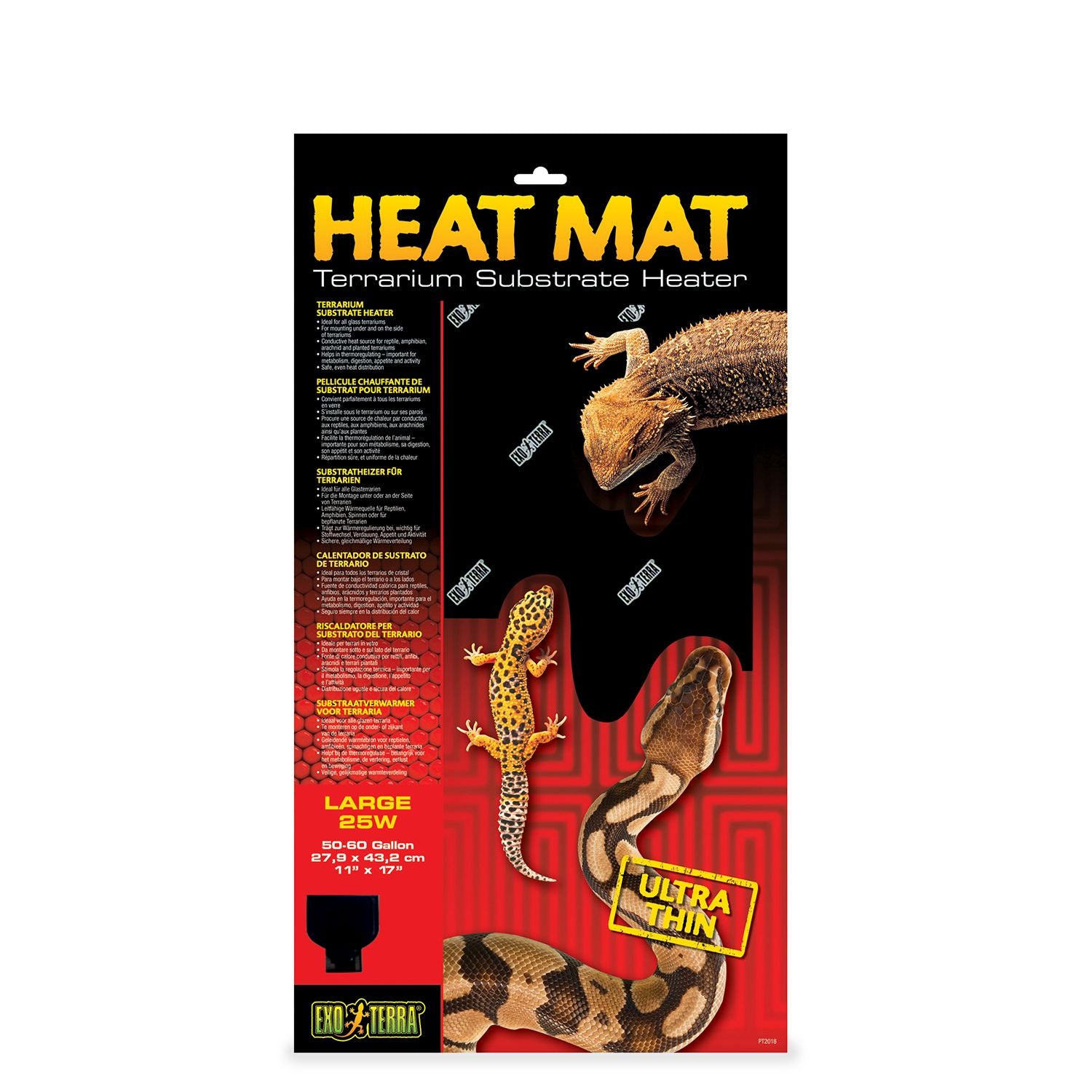 Exo Terra Heat Mat Terrarium Substrate Heater – Northern Gecko Inc