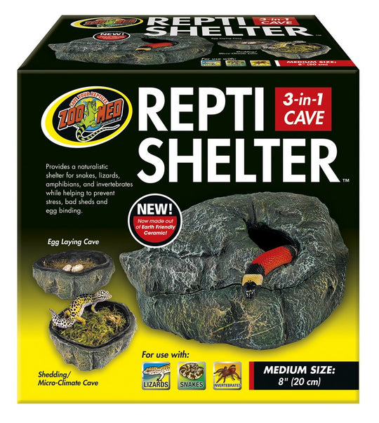 Zoo Med Repti Shelter 3 in 1 Cave
