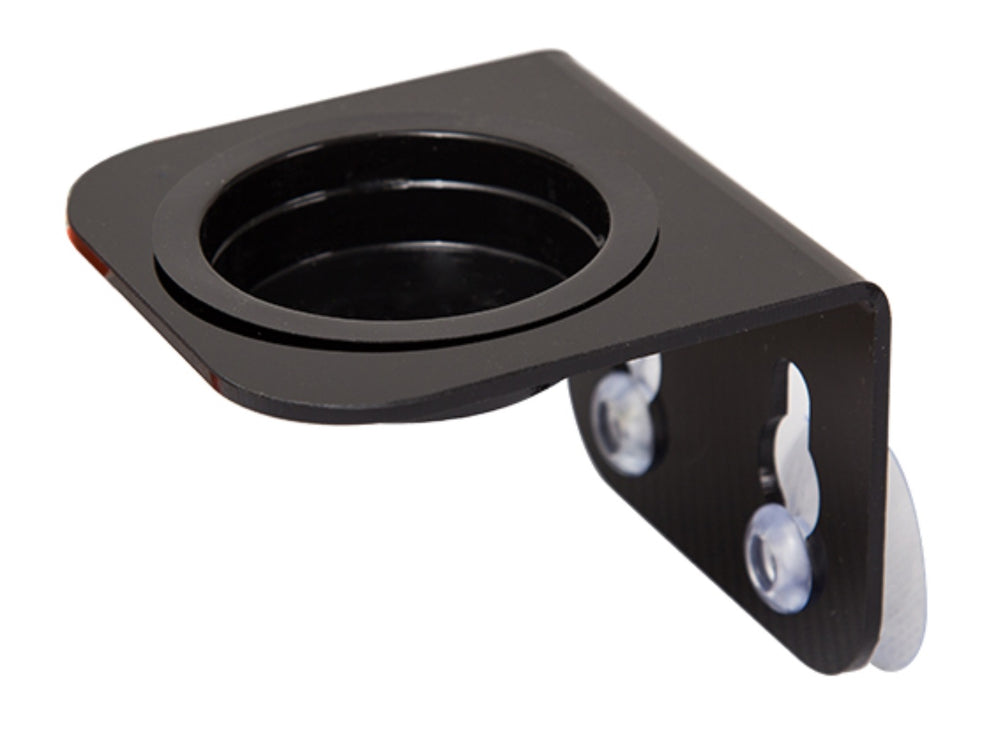 ReptiZoo Arboreal Single \ Double Acrylic Feeding Ledge, Suction Cup