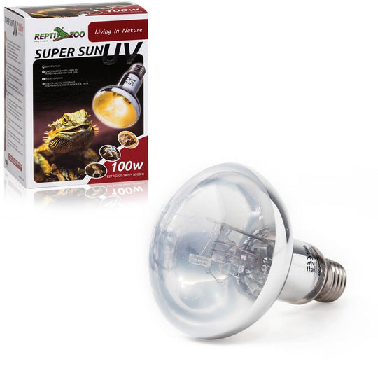 ReptiZoo Super Sun UVA \ UVB Mercury Vapour Bulb