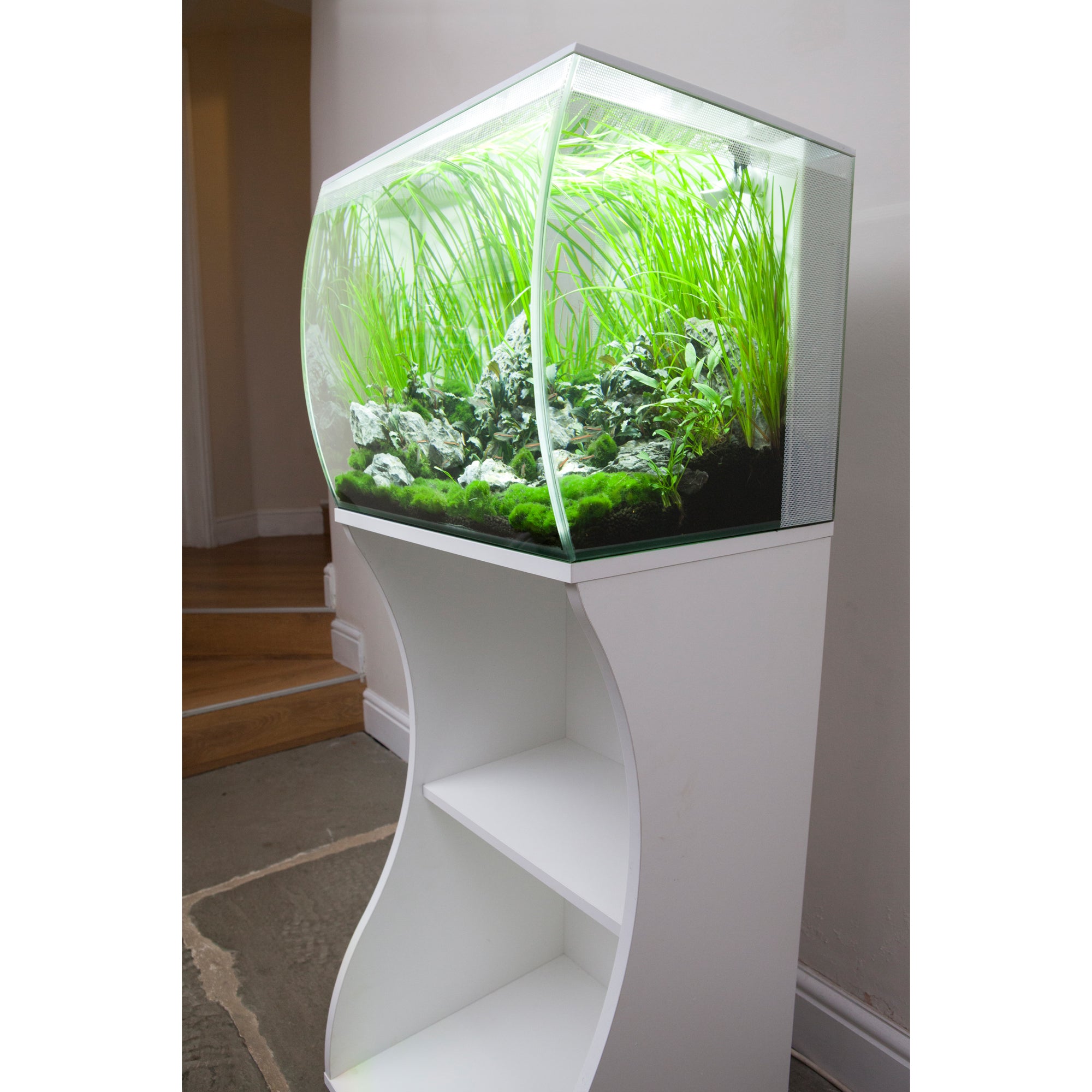 Fluval FLEX Aquarium White, 15 Gal – Northern Gecko Inc