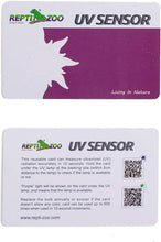 Load image into Gallery viewer, ReptiZoo UVB Sensor Test Card (2-Pack)
