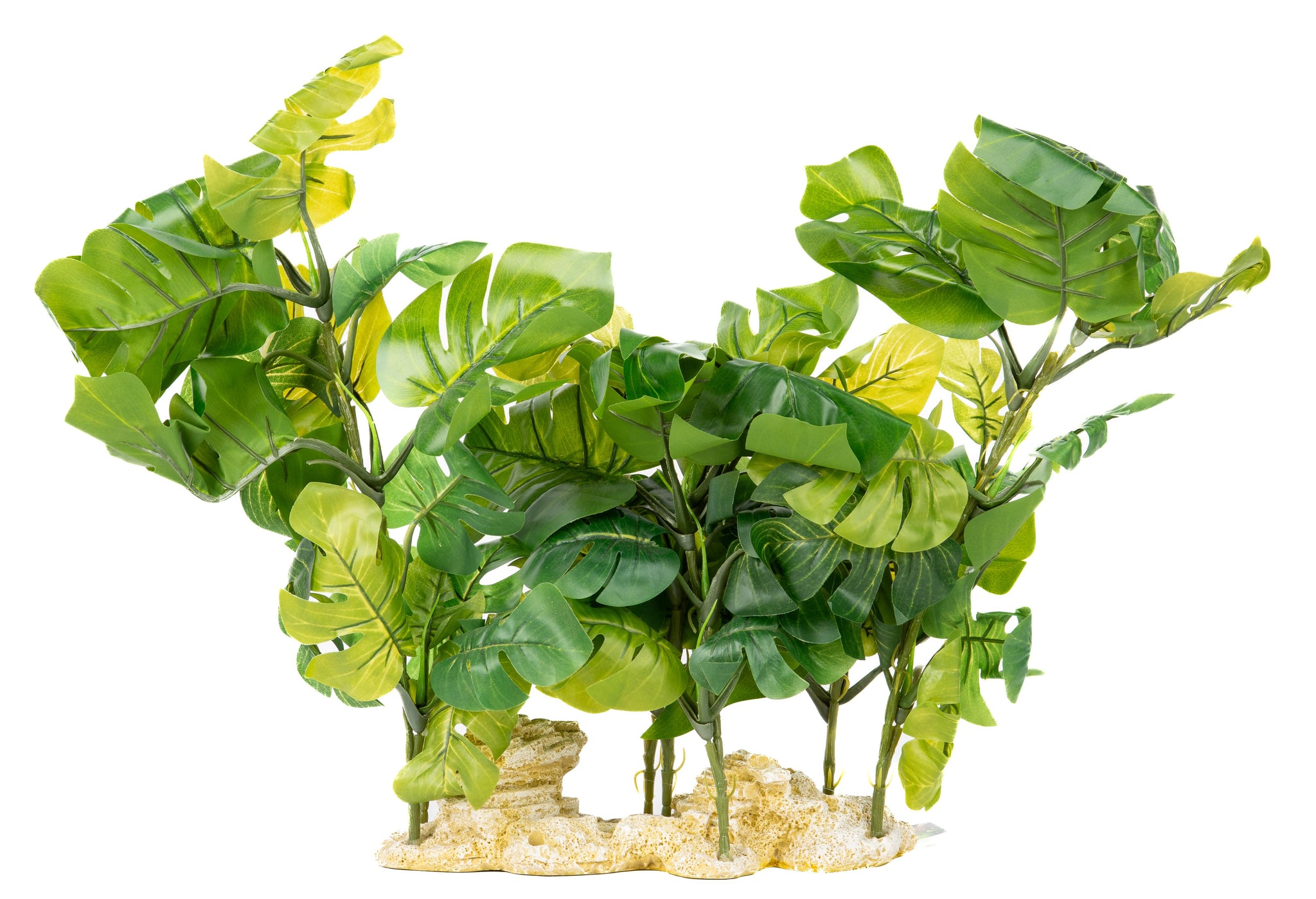monstera silk plant AquaGlobe Monstera Silk Plant – Northern Gecko Inc