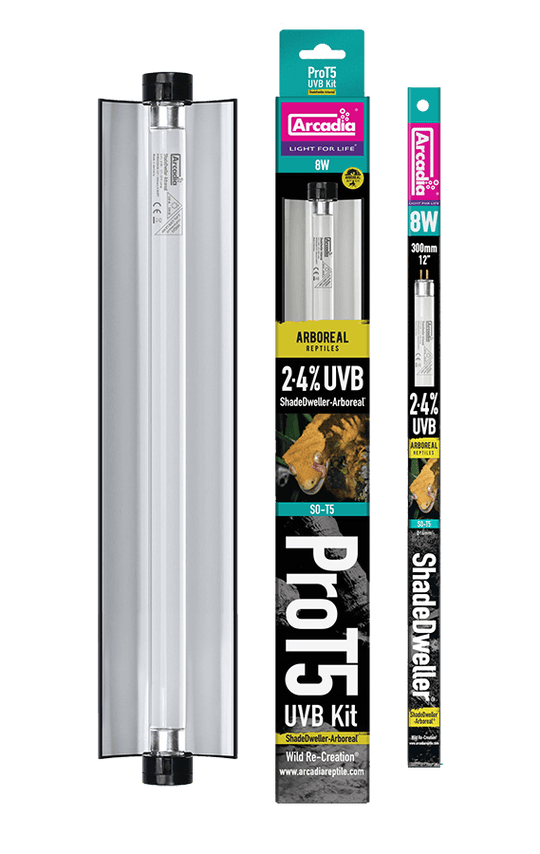 Arcadia ShadeDweller Pro Arboreal T5 Kit 12" (8w) UVB 2.4%