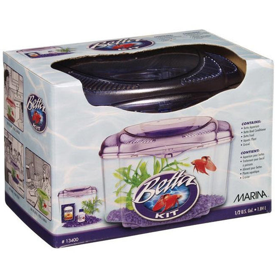 Marina Betta Kit Purple 0.5 Gal
