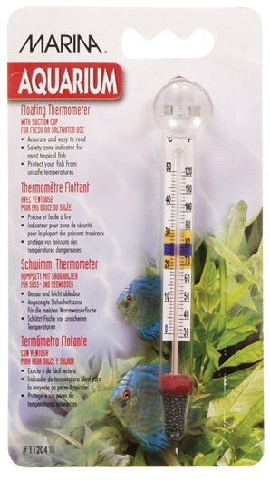 Marina Floating Thermometer (Large with Suction Cup)