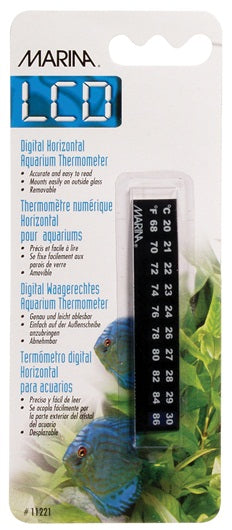 Marina LCD Horizontal Thermometer
