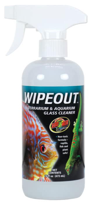 Zoo Med WipeOut Glass Cleaner, 16oz.