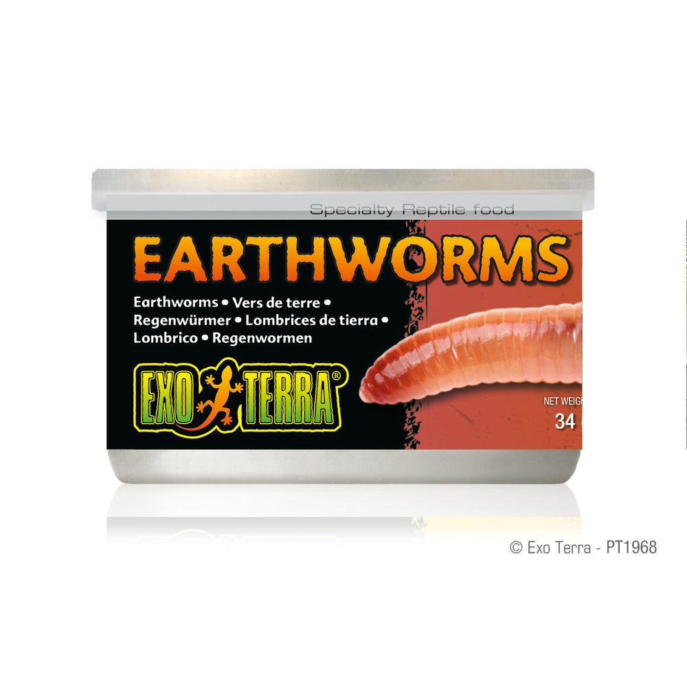 Exo Terra Canned Earthworms, 34g