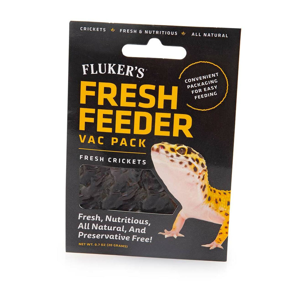 Fluker's Fresh Feeder Vac Pack Crickets, 0.7oz