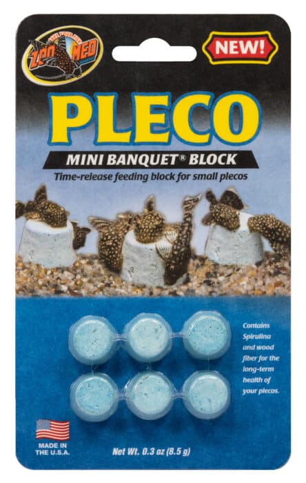 Zoo Med Pleco Mini  Banquet Block