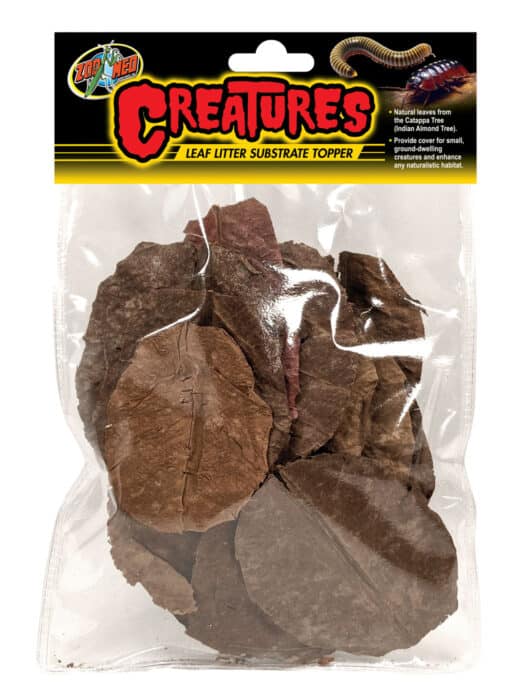 Zoo Med Creatures Leaf Litter Substrate Topper